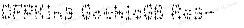 DFPKing GothicGB Reg字体转换